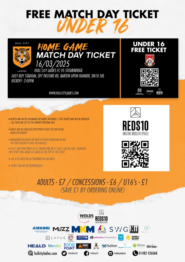 Hull City Ladies ticket offer